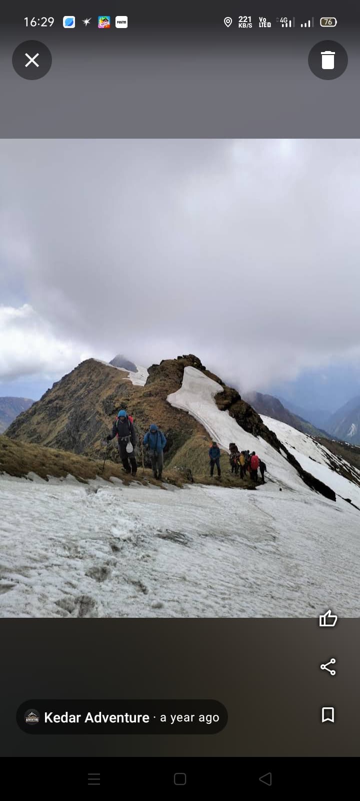 Chaumasi to kedarnath Trek via hathani col - Image 3